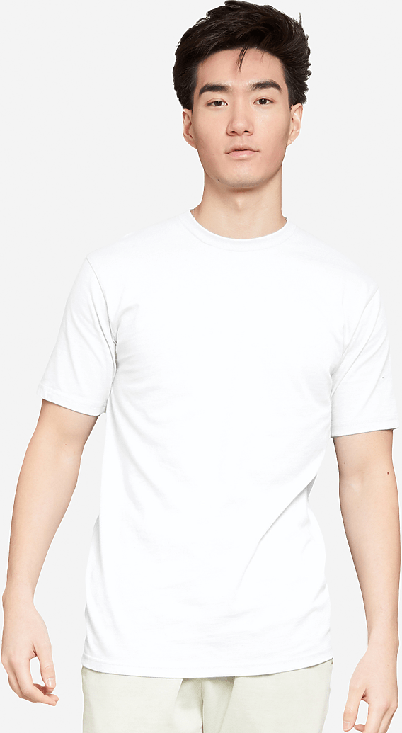 Lane Seven Ls15001 Heavyweight Tee - White