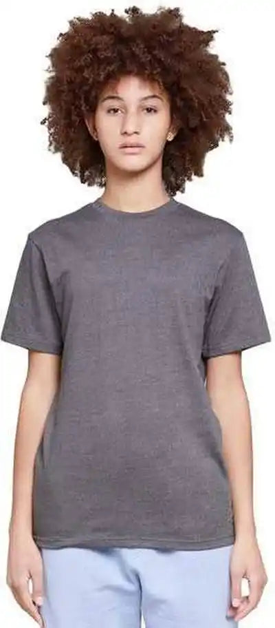 Lane Seven Ls15001 Unisex Heavyweight t Shirt Charcoal Heather