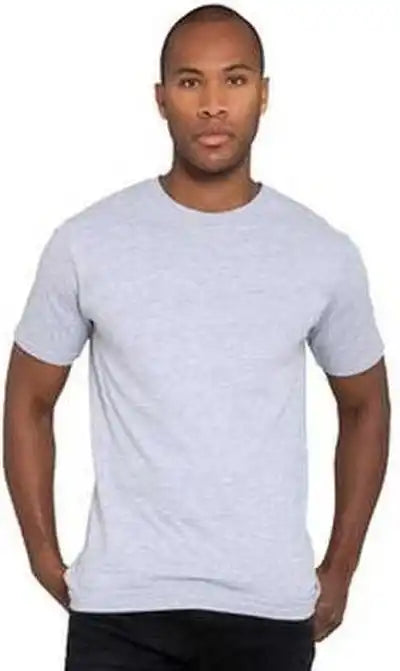 Lane Seven Ls15001 Unisex Heavyweight t Shirt Heather Gray