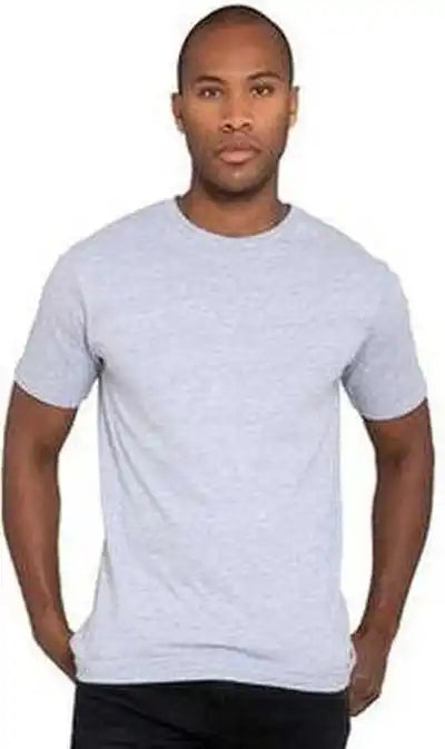 Lane Seven Ls15001 Unisex Heavyweight t Shirt Heather Gray