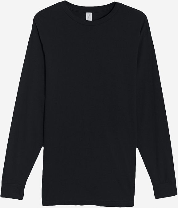 Lane Seven Ls15009 Heavyweight Long Sleeve Tee - Black
