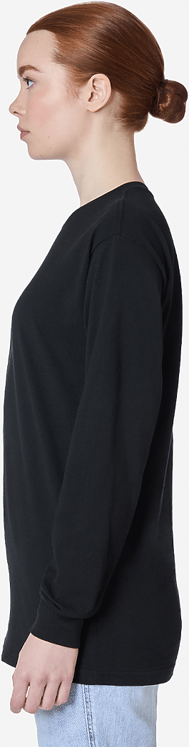 Lane Seven Ls15009 Heavyweight Long Sleeve Tee - Black