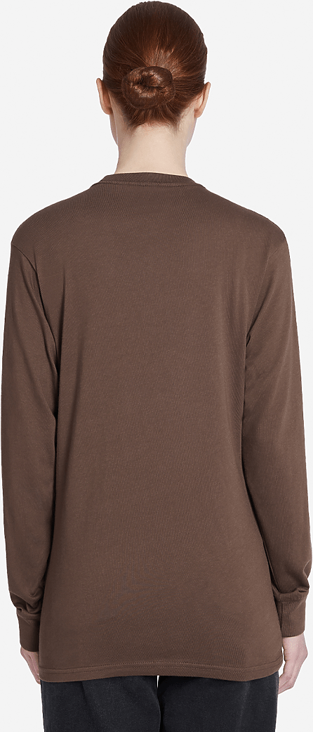 Lane Seven Ls15009 Heavyweight Long Sleeve Tee - Chestnut