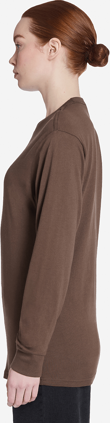 Lane Seven Ls15009 Heavyweight Long Sleeve Tee - Chestnut