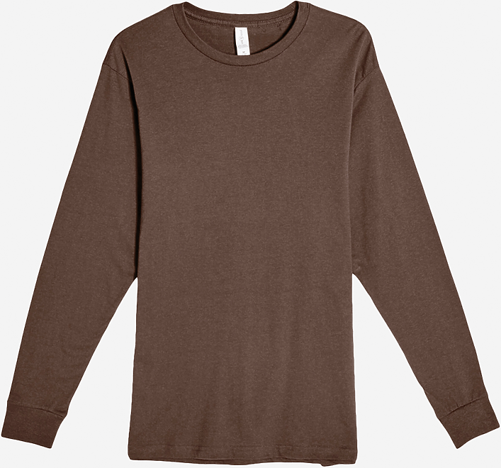 Lane Seven Ls15009 Heavyweight Long Sleeve Tee - Chestnut