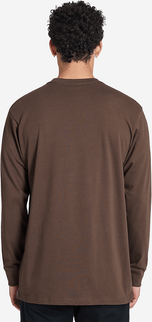 Lane Seven Ls15009 Heavyweight Long Sleeve Tee - Chestnut