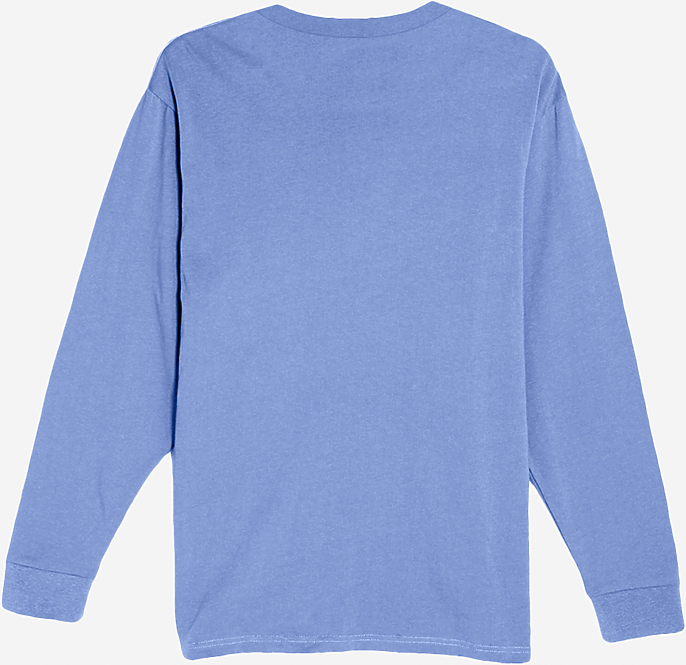 Lane Seven Ls15009 Heavyweight Long Sleeve Tee - Colony Blue