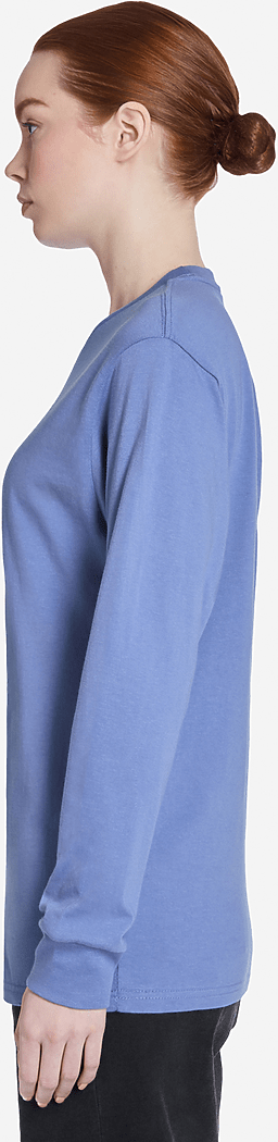 Lane Seven Ls15009 Heavyweight Long Sleeve Tee - Colony Blue