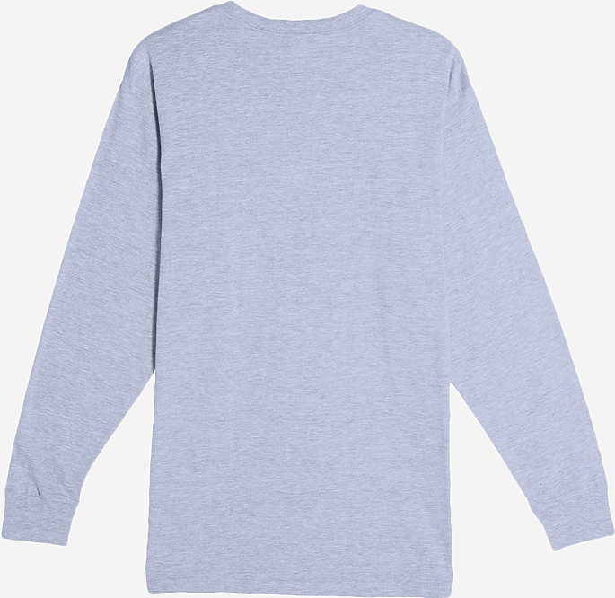 Lane Seven Ls15009 Heavyweight Long Sleeve Tee - Heather Grey