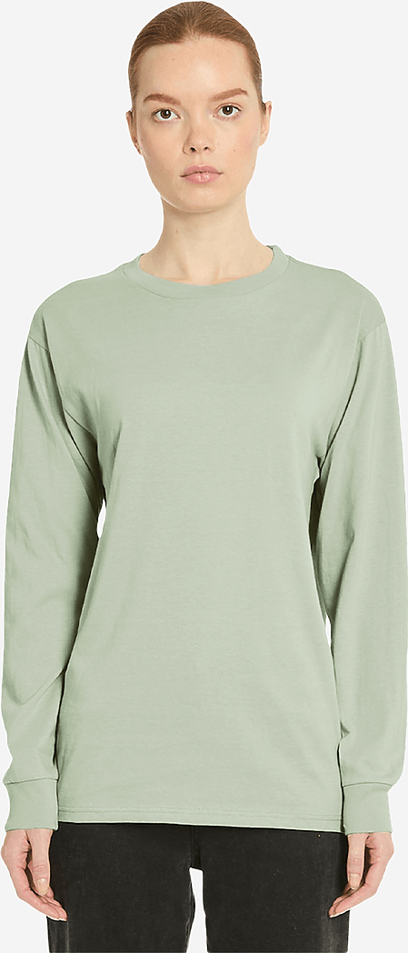 Lane Seven Ls15009 Heavyweight Long Sleeve Tee - Matcha