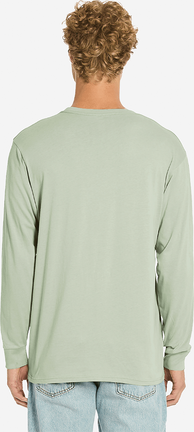 Lane Seven Ls15009 Heavyweight Long Sleeve Tee - Matcha