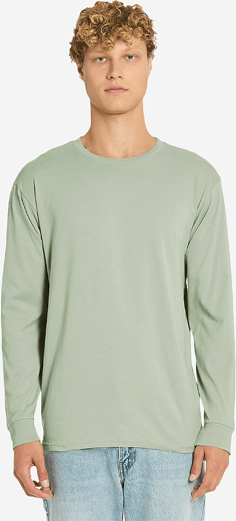 Lane Seven Ls15009 Heavyweight Long Sleeve Tee - Matcha