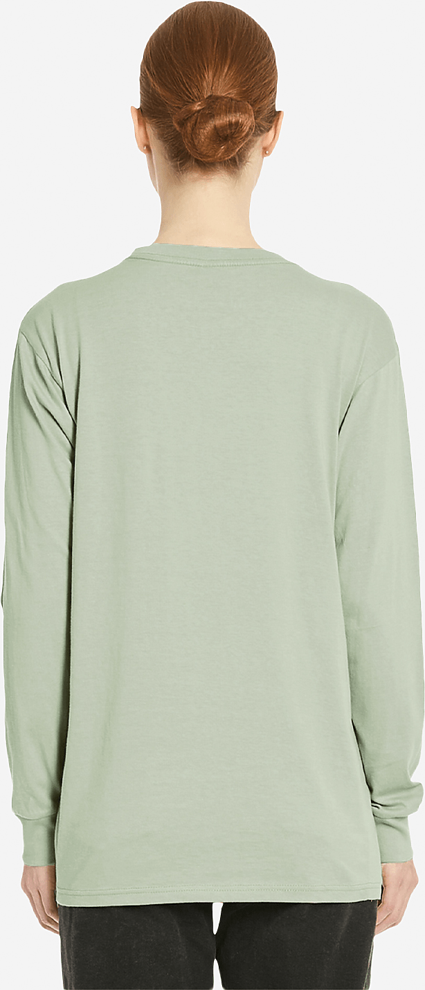 Lane Seven Ls15009 Heavyweight Long Sleeve Tee - Matcha