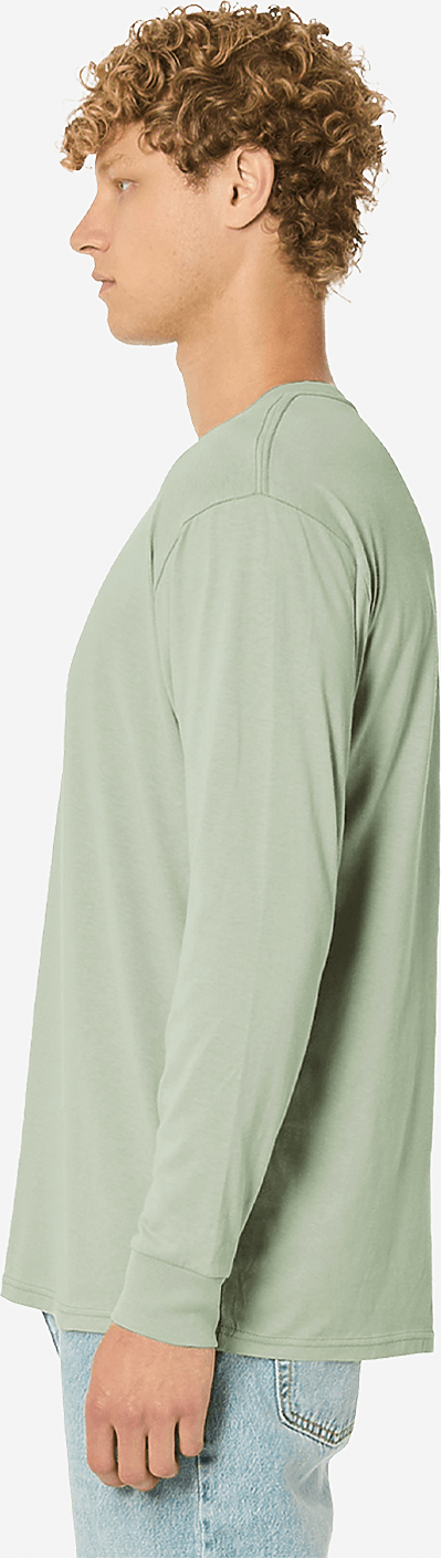 Lane Seven Ls15009 Heavyweight Long Sleeve Tee - Matcha