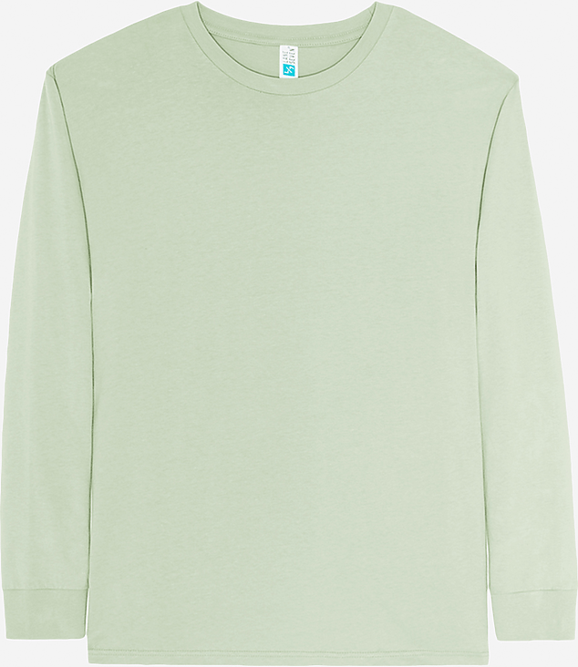 Lane Seven Ls15009 Heavyweight Long Sleeve Tee - Matcha
