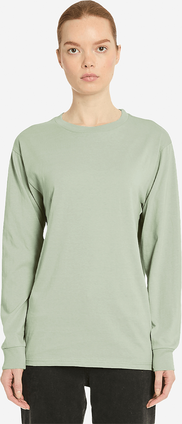 Lane Seven Ls15009 Heavyweight Long Sleeve Tee - Matcha