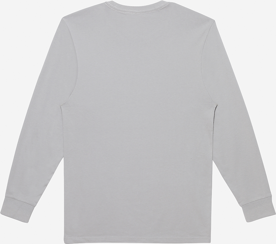 Lane Seven Ls15009 Heavyweight Long Sleeve Tee - Moon Dust