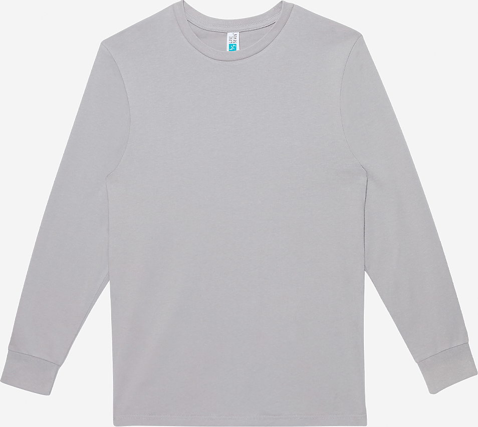 Lane Seven Ls15009 Heavyweight Long Sleeve Tee - Moon Dust