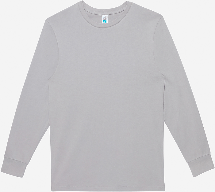 Lane Seven Ls15009 Heavyweight Long Sleeve Tee - Moon Dust