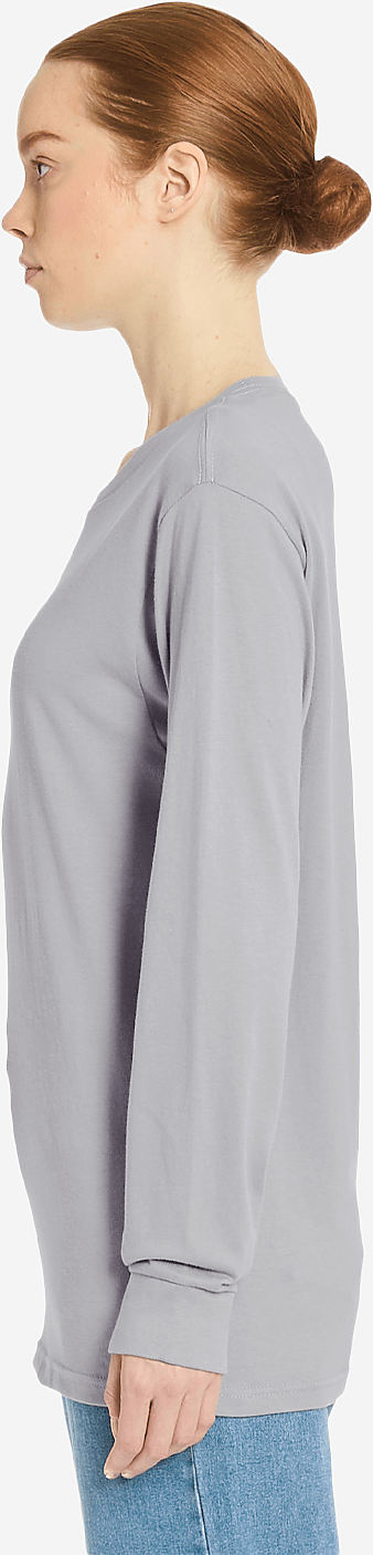 Lane Seven Ls15009 Heavyweight Long Sleeve Tee - Moon Dust