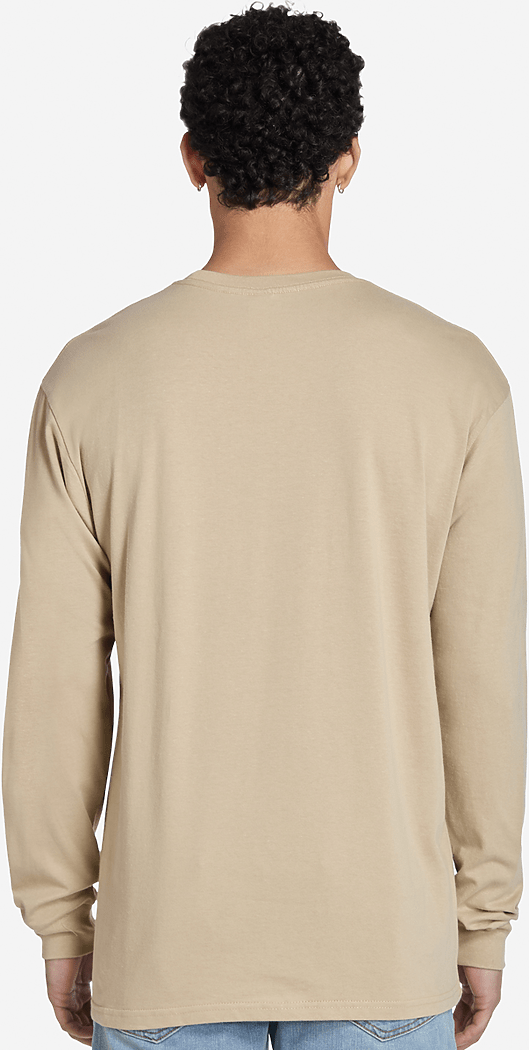 Lane Seven Ls15009 Heavyweight Long Sleeve Tee - Mushroom