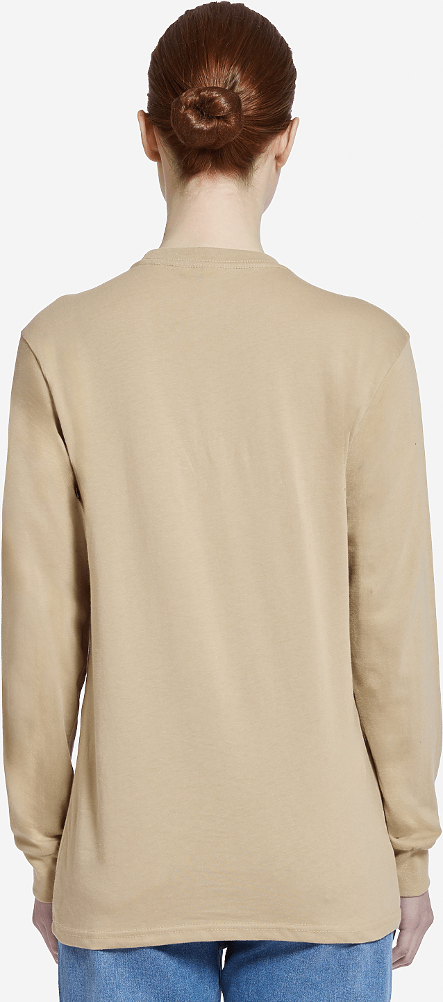 Lane Seven Ls15009 Heavyweight Long Sleeve Tee - Mushroom