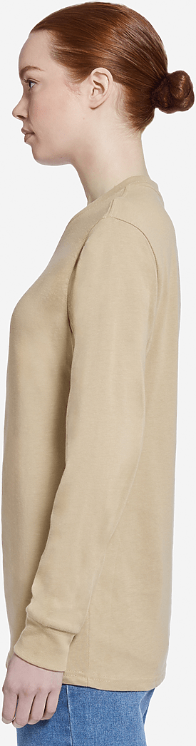 Lane Seven Ls15009 Heavyweight Long Sleeve Tee - Mushroom