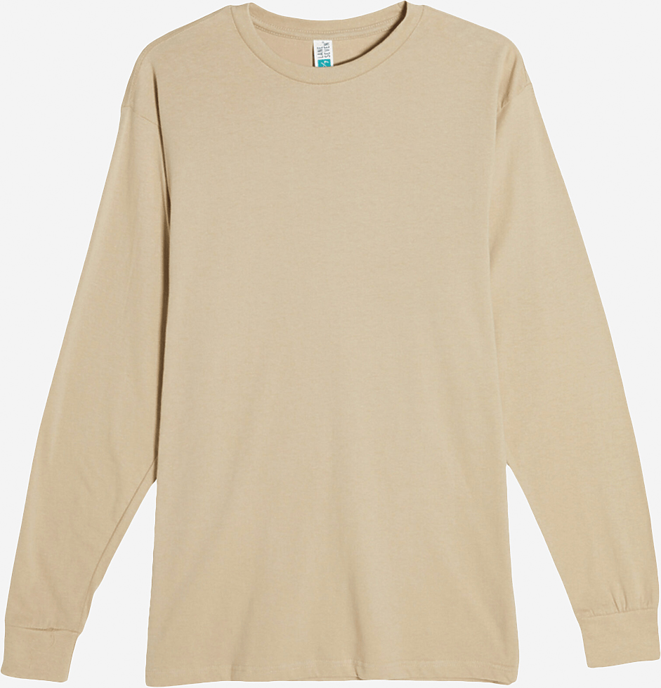 Lane Seven Ls15009 Heavyweight Long Sleeve Tee - Mushroom