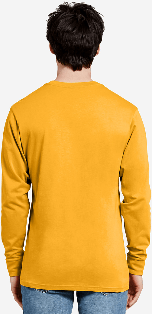 Lane Seven Ls15009 Heavyweight Long Sleeve Tee - Mustard