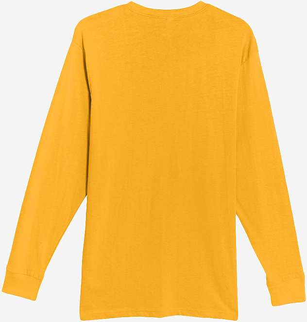 Lane Seven Ls15009 Heavyweight Long Sleeve Tee - Mustard