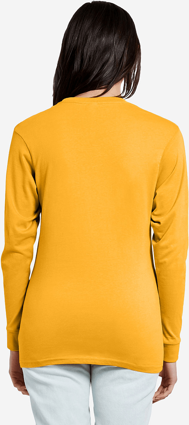 Lane Seven Ls15009 Heavyweight Long Sleeve Tee - Mustard