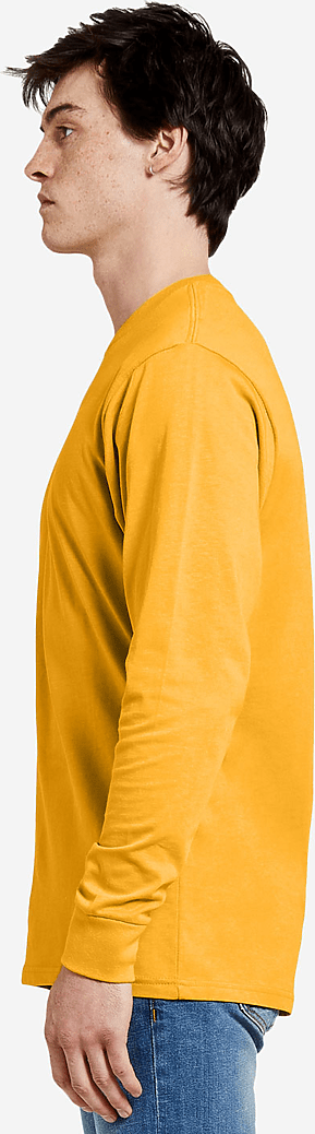 Lane Seven Ls15009 Heavyweight Long Sleeve Tee - Mustard