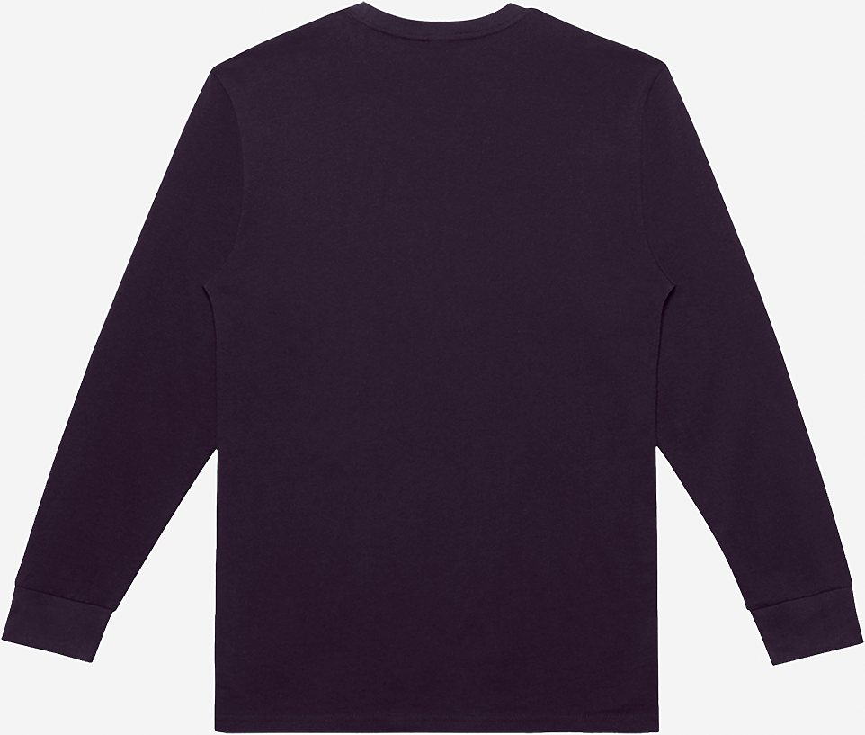 Lane Seven Ls15009 Heavyweight Long Sleeve Tee - Plum