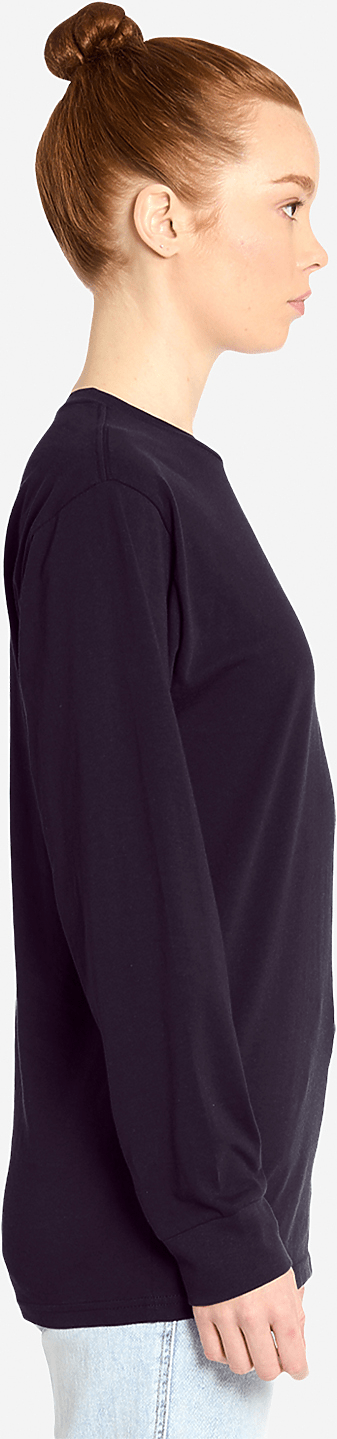 Lane Seven Ls15009 Heavyweight Long Sleeve Tee - Plum