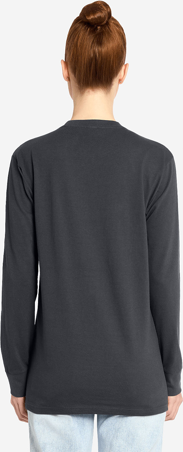Lane Seven Ls15009 Heavyweight Long Sleeve Tee - Smoke