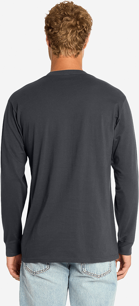 Lane Seven Ls15009 Heavyweight Long Sleeve Tee - Smoke