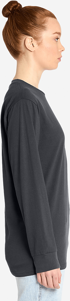 Lane Seven Ls15009 Heavyweight Long Sleeve Tee - Smoke