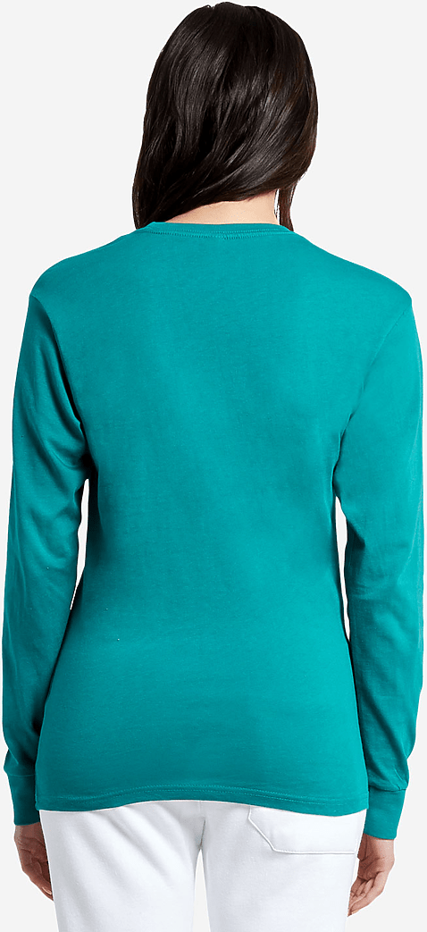 Lane Seven Ls15009 Heavyweight Long Sleeve Tee - Teal
