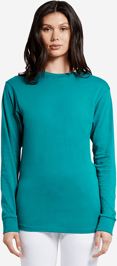 Lane Seven Ls15009 Heavyweight Long Sleeve Tee - Teal