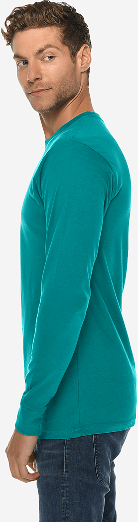 Lane Seven Ls15009 Heavyweight Long Sleeve Tee - Teal