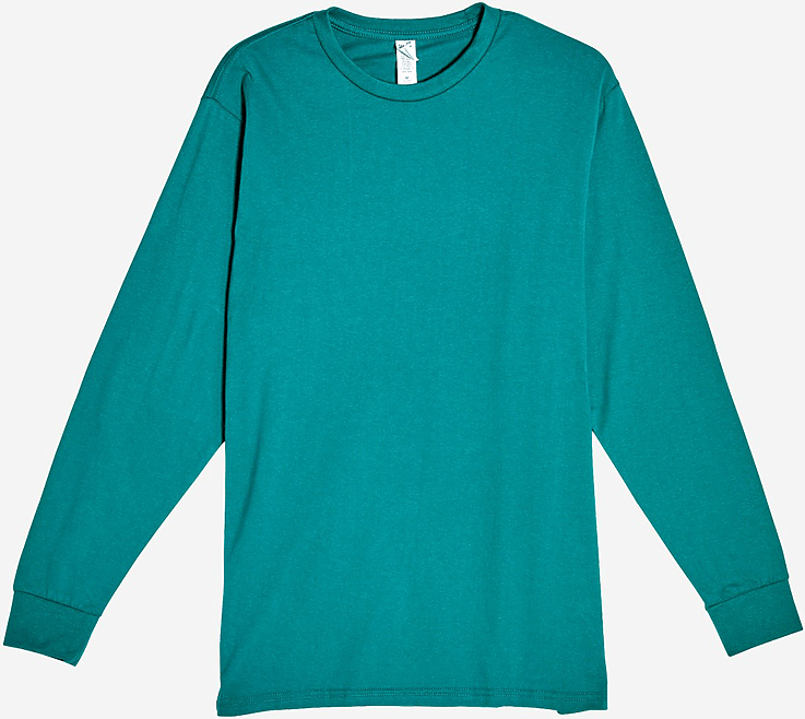 Lane Seven Ls15009 Heavyweight Long Sleeve Tee - Teal