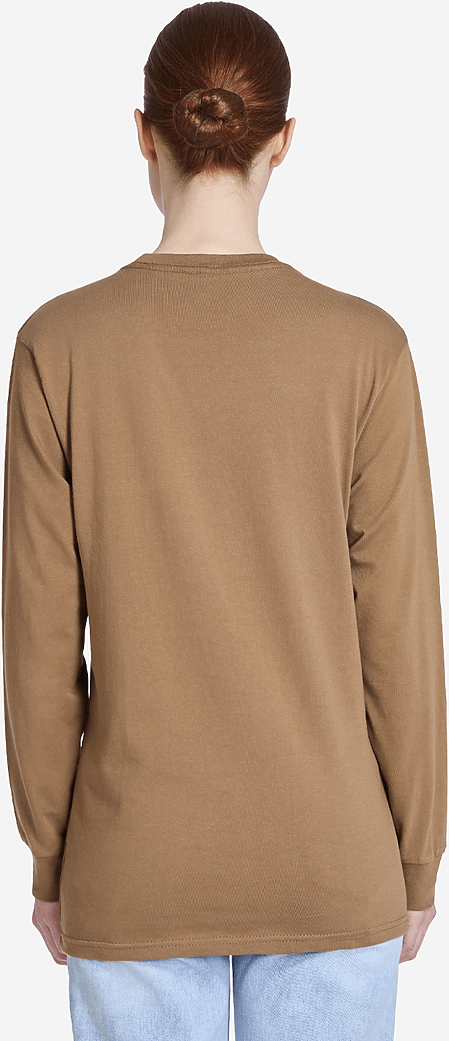 Lane Seven Ls15009 Heavyweight Long Sleeve Tee - Toasted Coconut