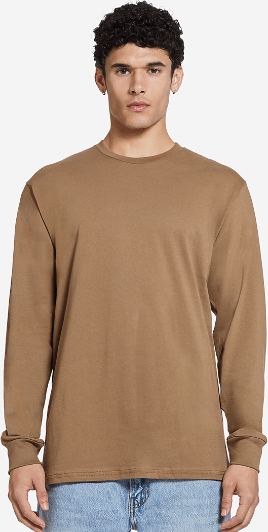Lane Seven Ls15009 Heavyweight Long Sleeve Tee - Toasted Coconut - Toasted Coconut / Adult Xs