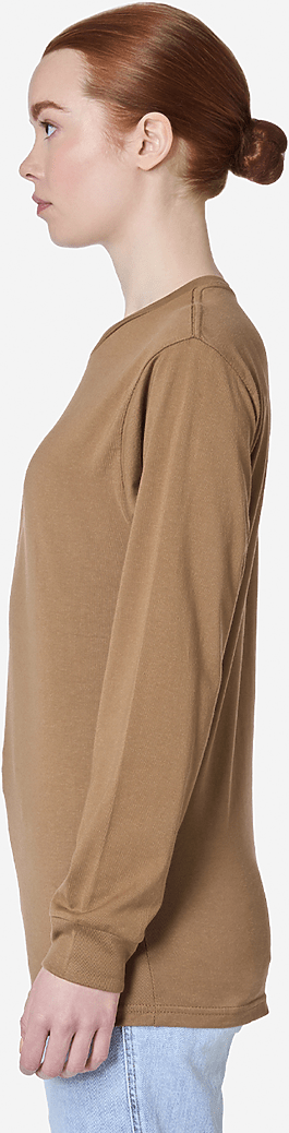 Lane Seven Ls15009 Heavyweight Long Sleeve Tee - Toasted Coconut