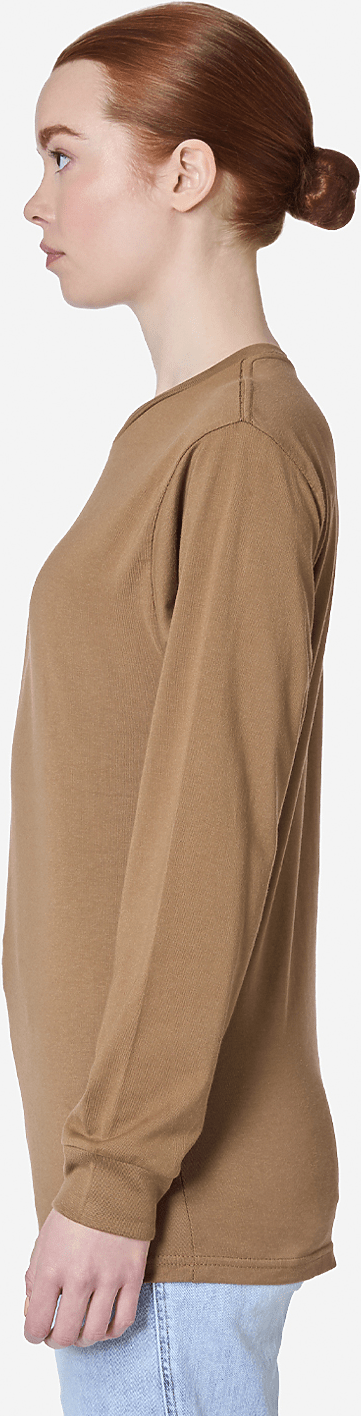 Lane Seven Ls15009 Heavyweight Long Sleeve Tee - Toasted Coconut