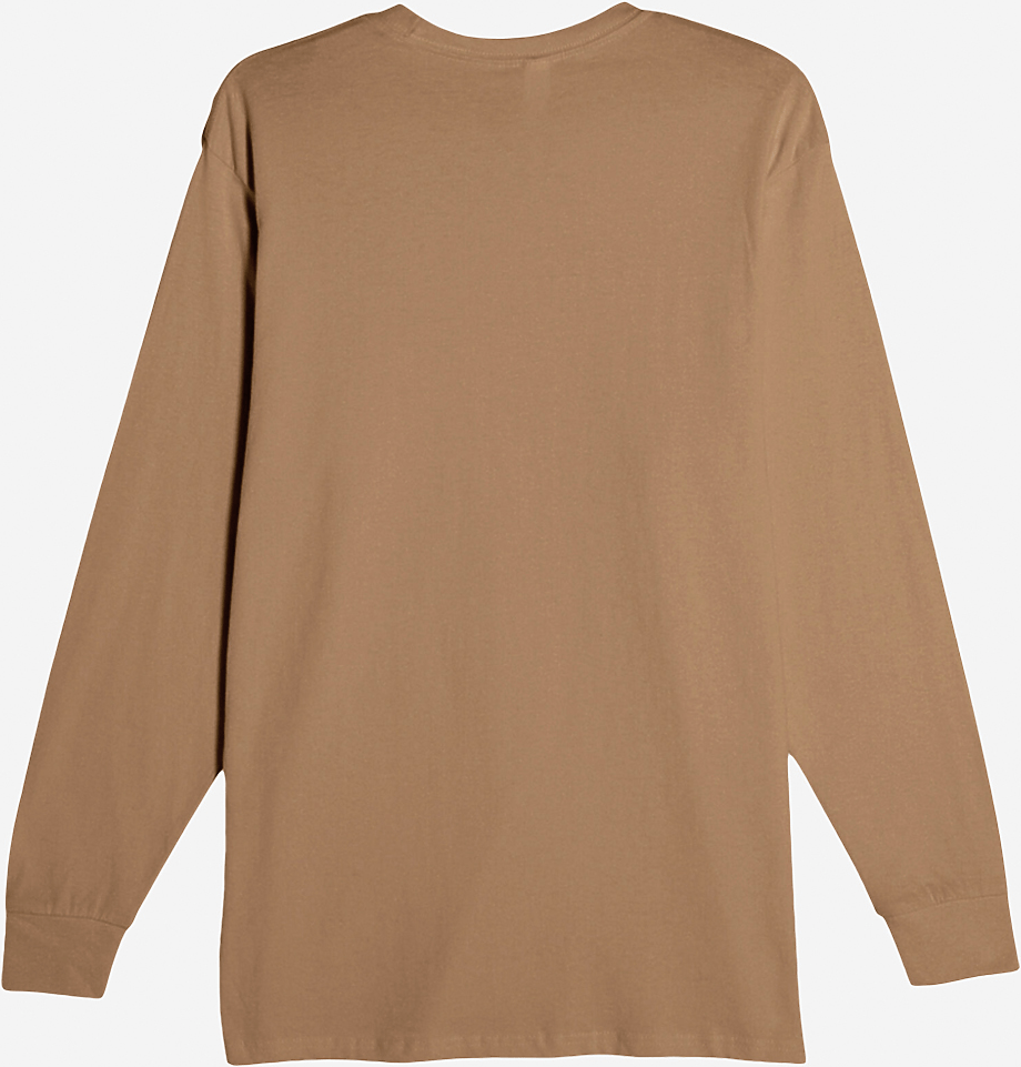 Lane Seven Ls15009 Heavyweight Long Sleeve Tee - Toasted Coconut