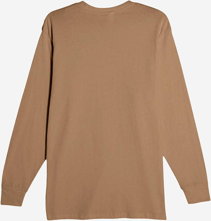 Lane Seven Ls15009 Heavyweight Long Sleeve Tee - Toasted Coconut