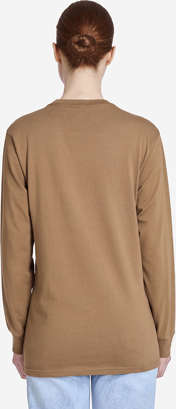 Lane Seven Ls15009 Heavyweight Long Sleeve Tee - Toasted Coconut