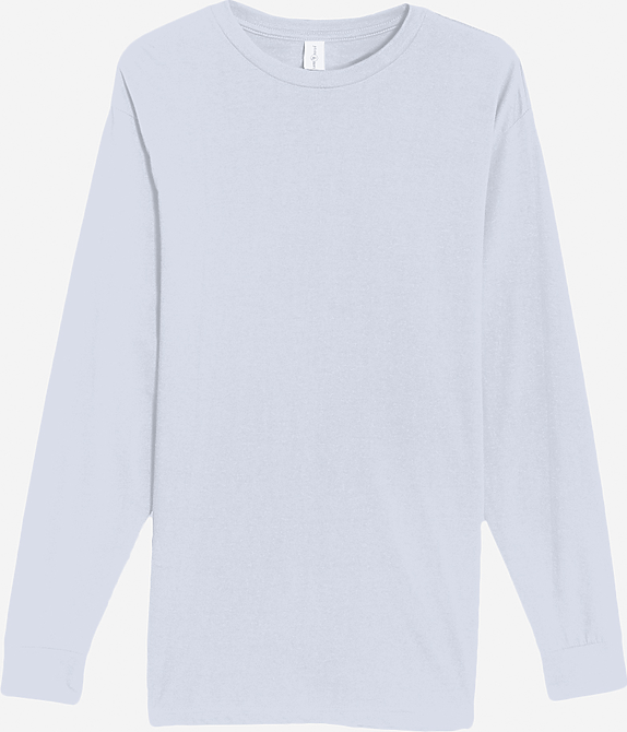 Lane Seven Ls15009 Heavyweight Long Sleeve Tee - White