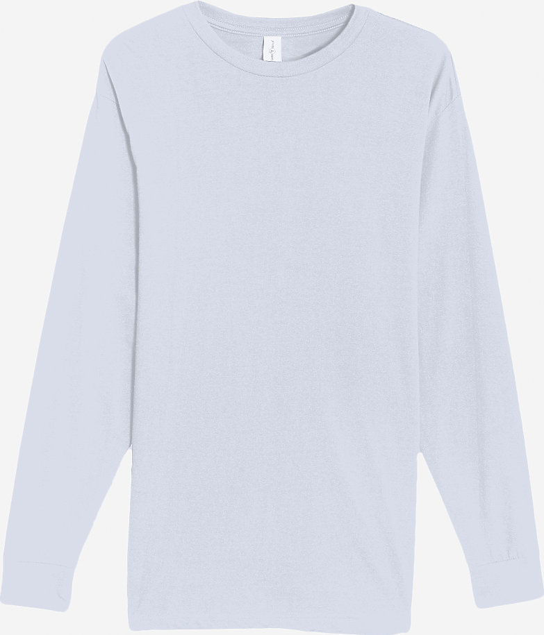 Lane Seven Ls15009 Heavyweight Long Sleeve Tee - White